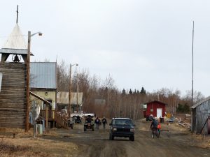 Деревня Танана на Аляске
